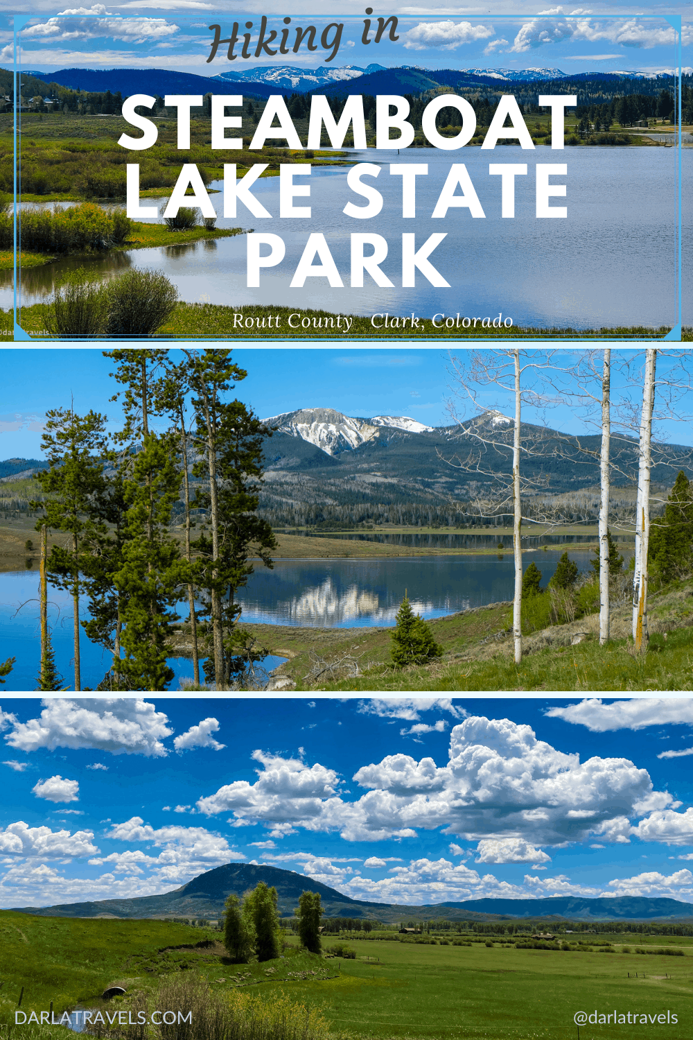 Hiking in Steamboat Lake State Park Darla Travels