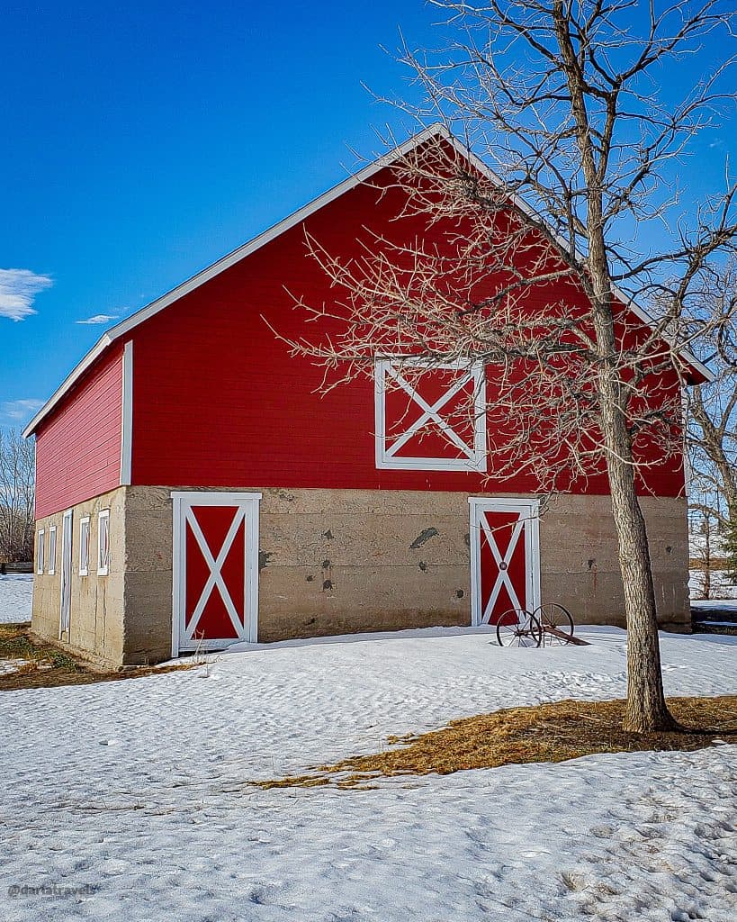 Historic Slemmer Ranch Barn in Iron Horse Park, Parker, Douglas County, Colorado