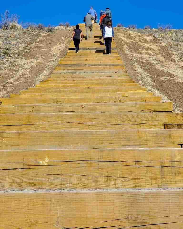 Climbing the RueterHess Incline near Parker, Colorado Darla Travels