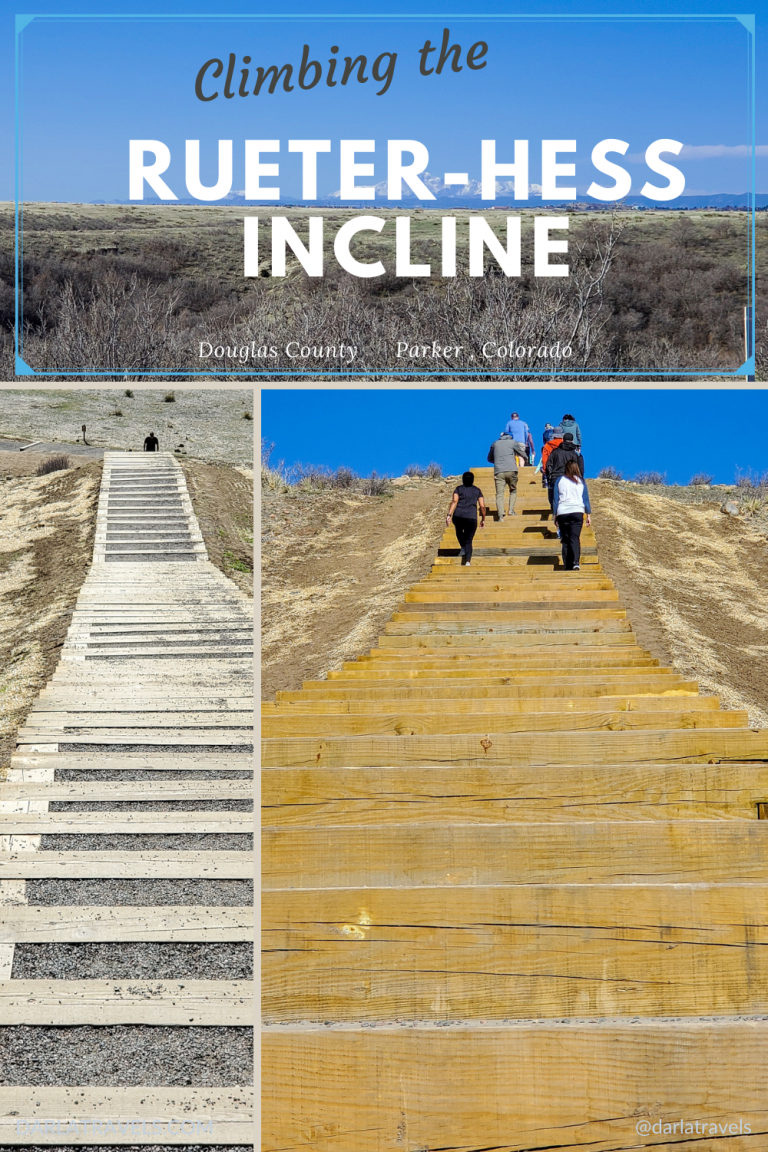 Climbing the RueterHess Incline near Parker, Colorado Darla Travels