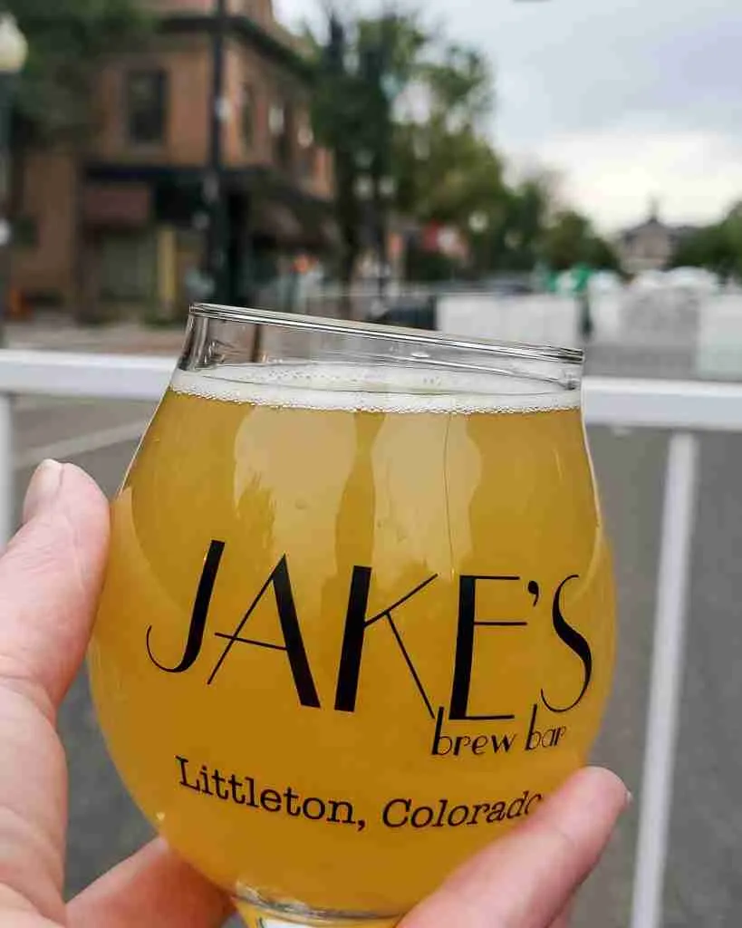 Beer from Jake's Brew Bar, Main Stl, Littleton, Colorado