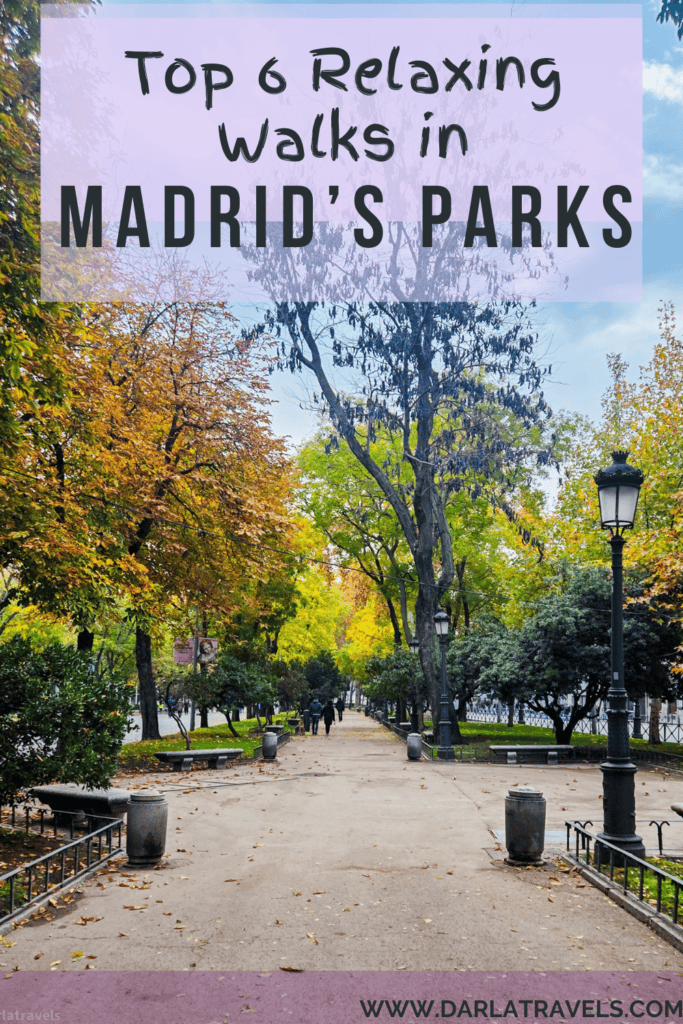 Walk in Madrid's Parks